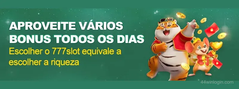 Recursos exclusivos de slots 44win